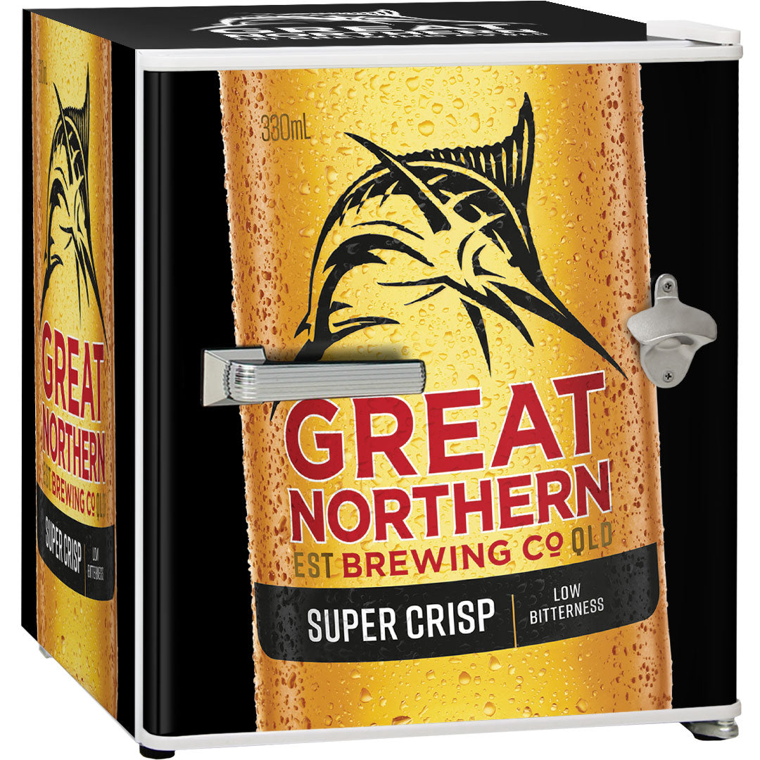 great northern Great Northern Retro Mini Bar Fridge Crisp Design - Model BC46W-CRISP | Retrocade