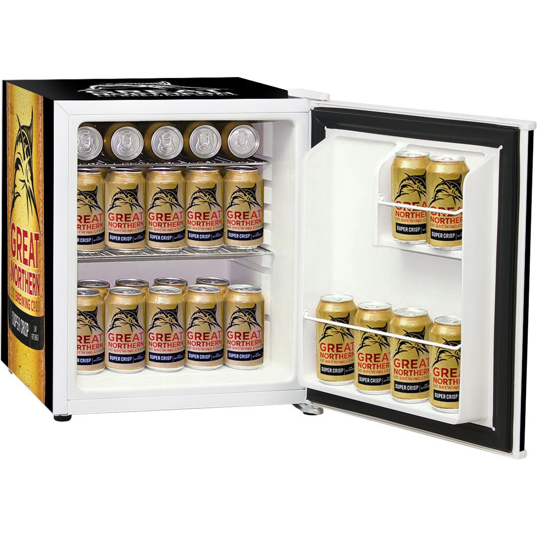 great northern Great Northern Retro Mini Bar Fridge Crisp Design - Model BC46W-CRISP | Retrocade - Image 7