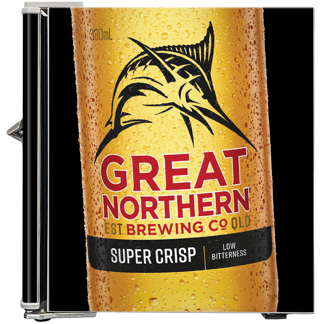 great northern Great Northern Retro Mini Bar Fridge Crisp Design - Model BC46W-CRISP | Retrocade - Image 5