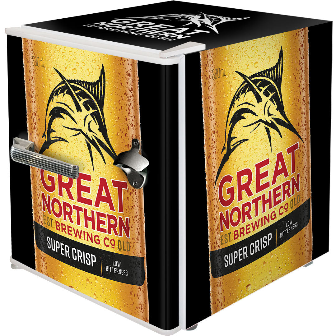 great northern Great Northern Retro Mini Bar Fridge Crisp Design - Model BC46W-CRISP | Retrocade - Image 8