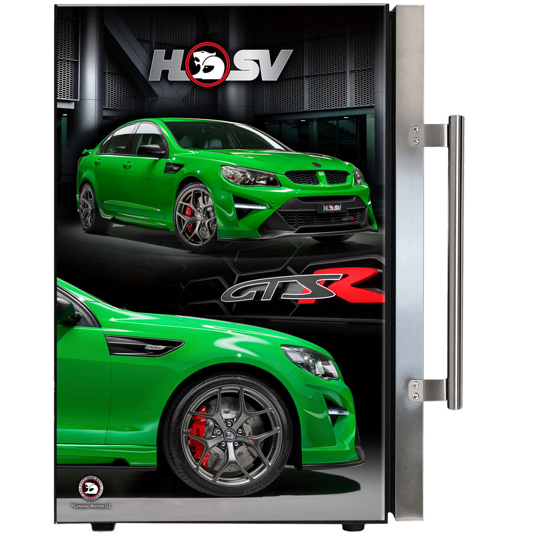 Holden HSV GTSR branded bar fridge, Great gift idea! Add You Own Number Plate To Door! Model SC70-SS-GTSR | Retrocade - Image 3