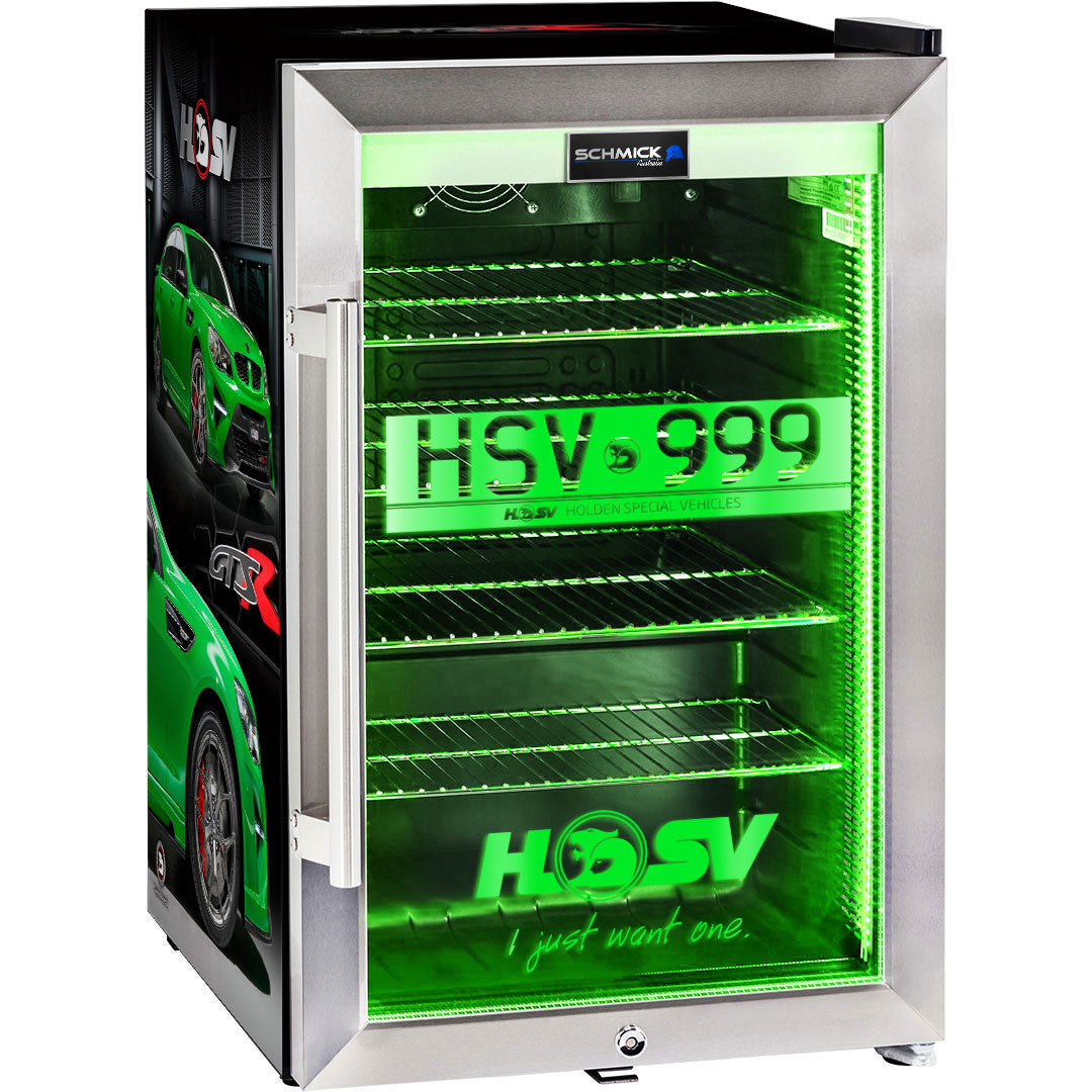 Holden HSV GTSR branded bar fridge, Great gift idea! Add You Own Number Plate To Door! Model SC70-SS-GTSR | Retrocade - Image 7