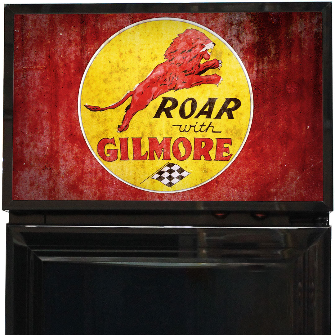 gilmore Gilmore Fuel Pump Branded Skinny Upright Bar Fridge - Model SS-P160-FP-GILMORE | Retrocade - Default Title - Image 3