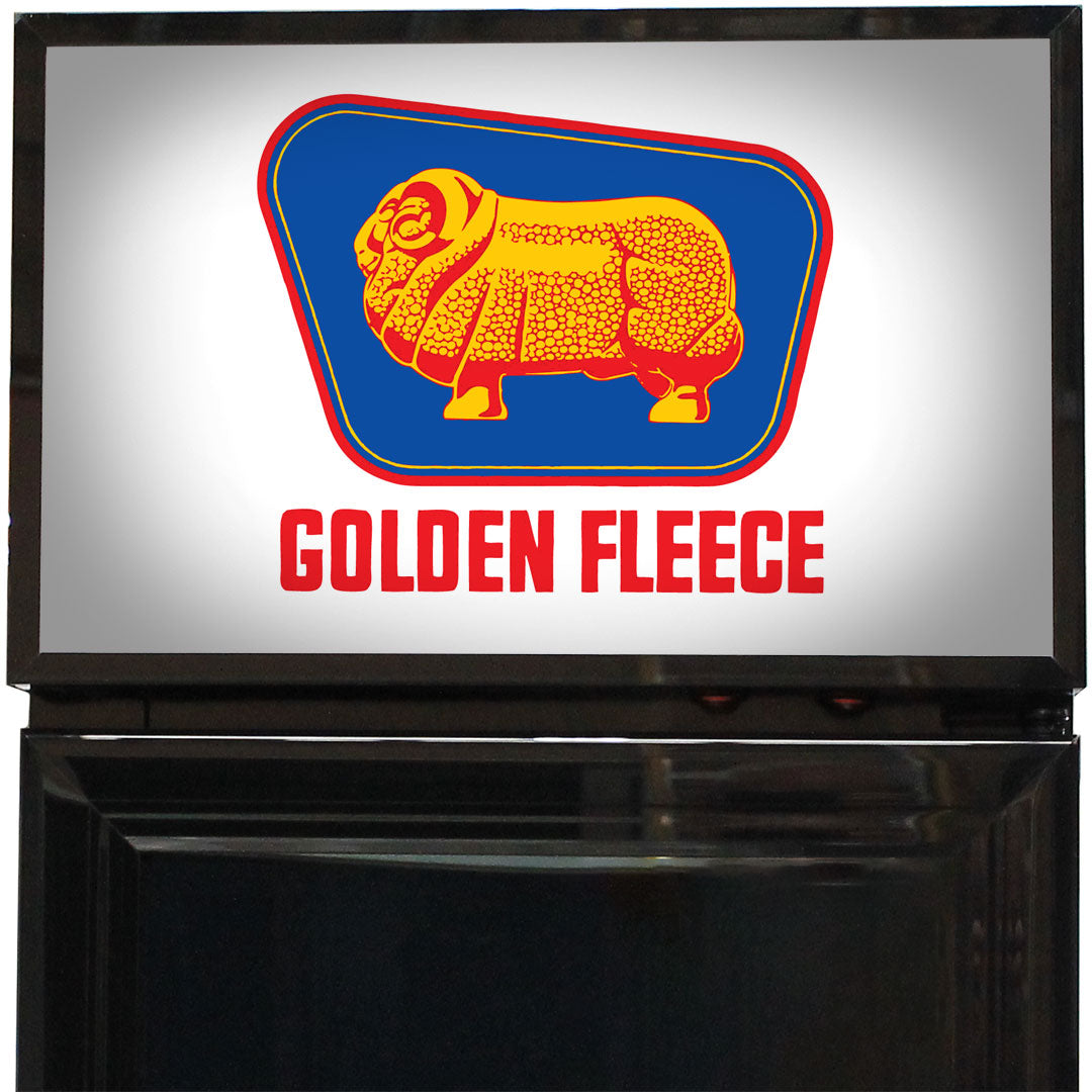 golden fleece Golden Fleece Fuel Pump Branded Skinny Upright Bar Fridge - Model SS-P160-FP-FLEECE | Retrocade - Image 3