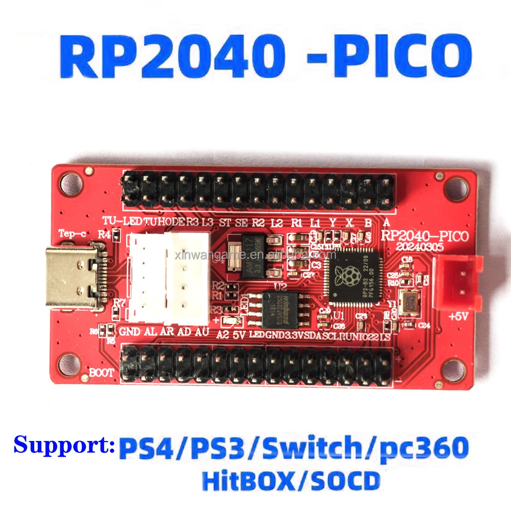 Red USB Arcade Encoder Board and DIY Kit Options - Image 6