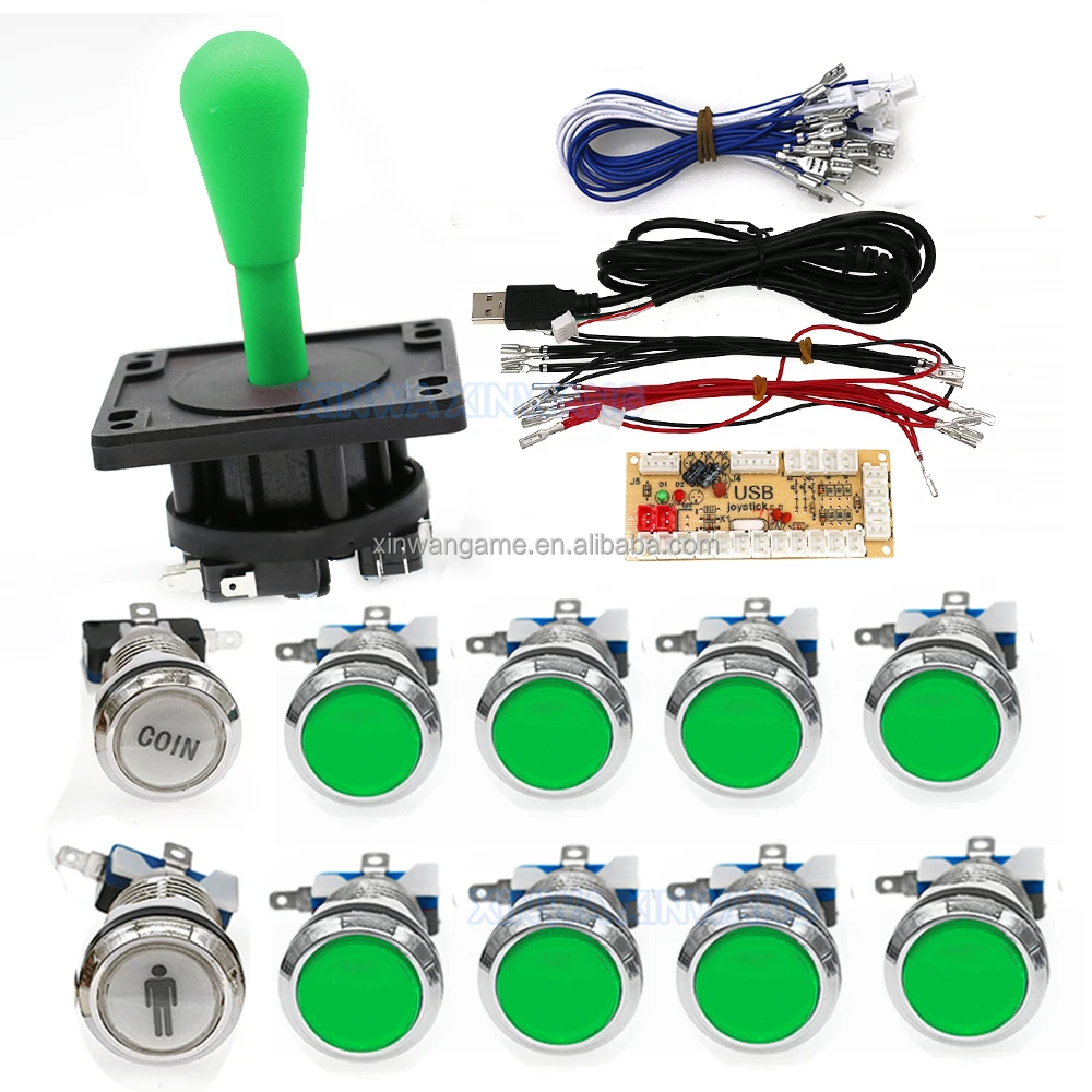 American-Style LED Arcade Kit with 1P and 2P Options - Image 6