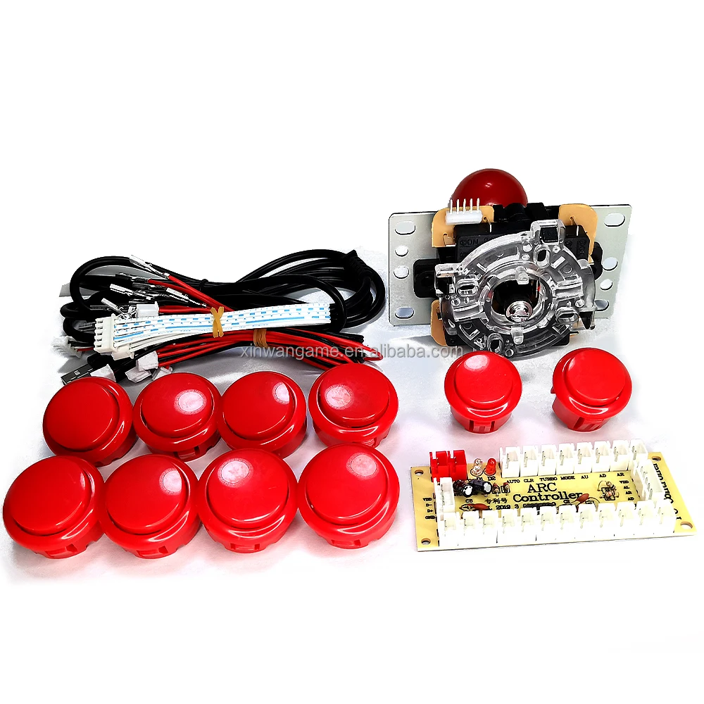 ARC-01 2-Player Sanwa-Style USB Controller Kit - Image 3