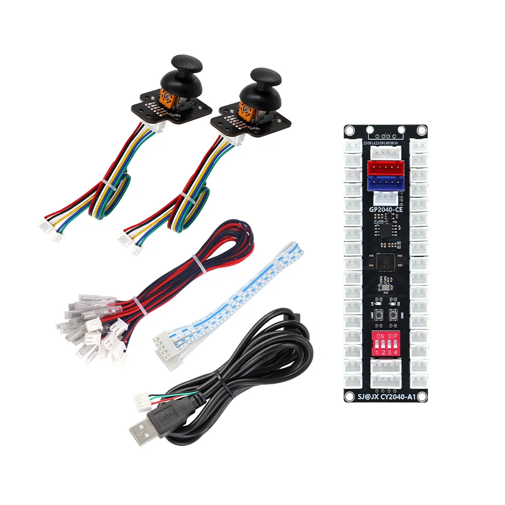 Pico 2040 USB Arcade Board Kit with Analog Joystick - Image 2