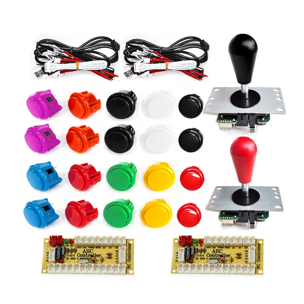 ARC-01 Dual 5-Pin LED Joystick USB Arcade Kit