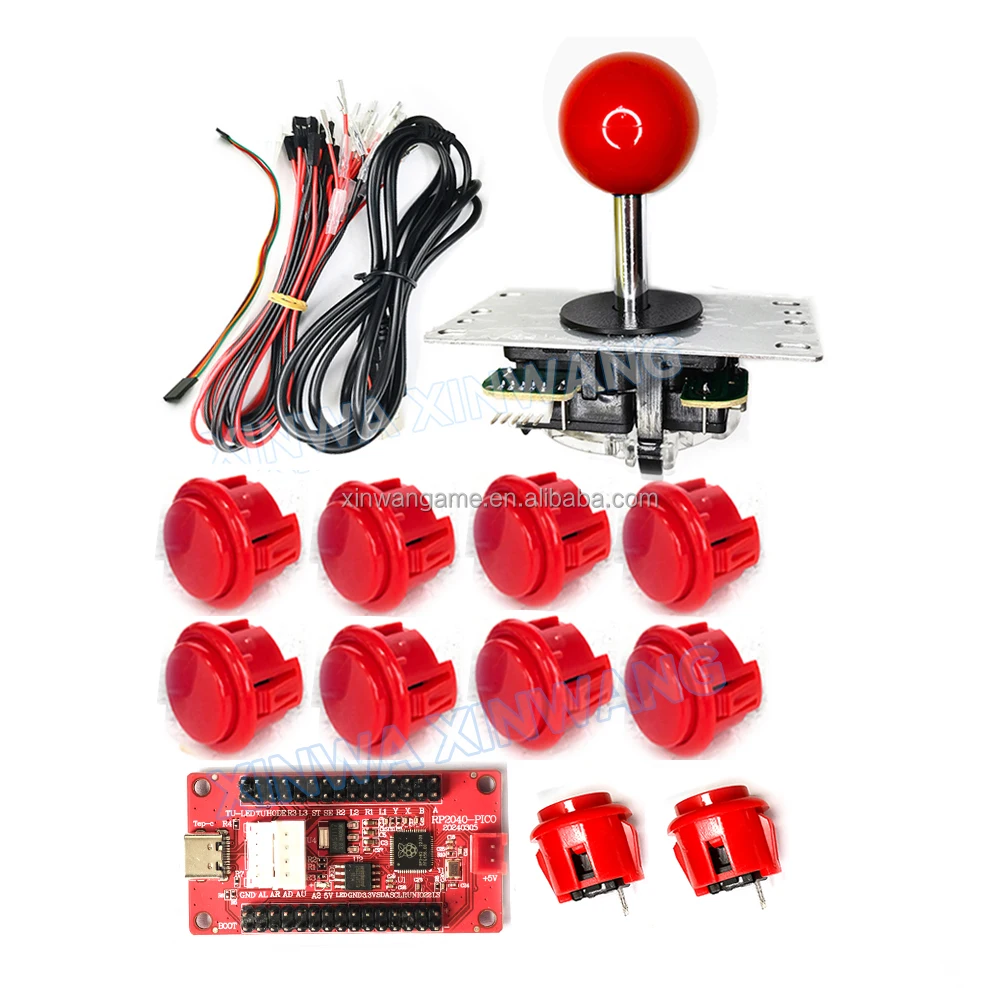 Pico Board Arcade Joystick DIY Kit for PC and PS4 - Image 2