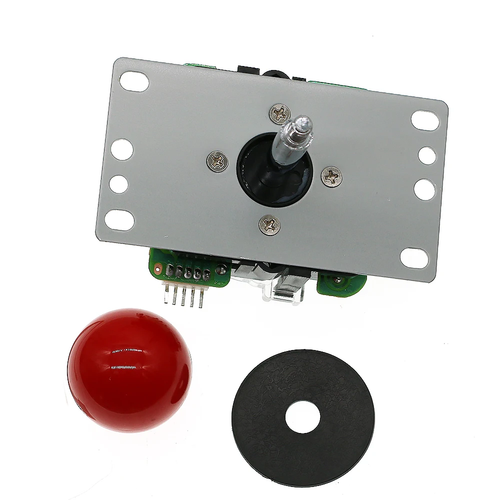 USB Arcade Stick DIY Kit with 33mm Chrome LED Buttons - Image 5