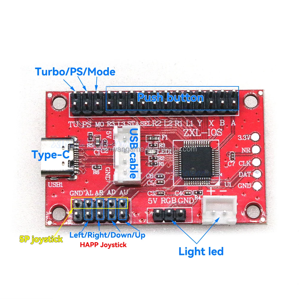 ARC-IOS USB Arcade Stick Kit for PC and PS3 - Image 4