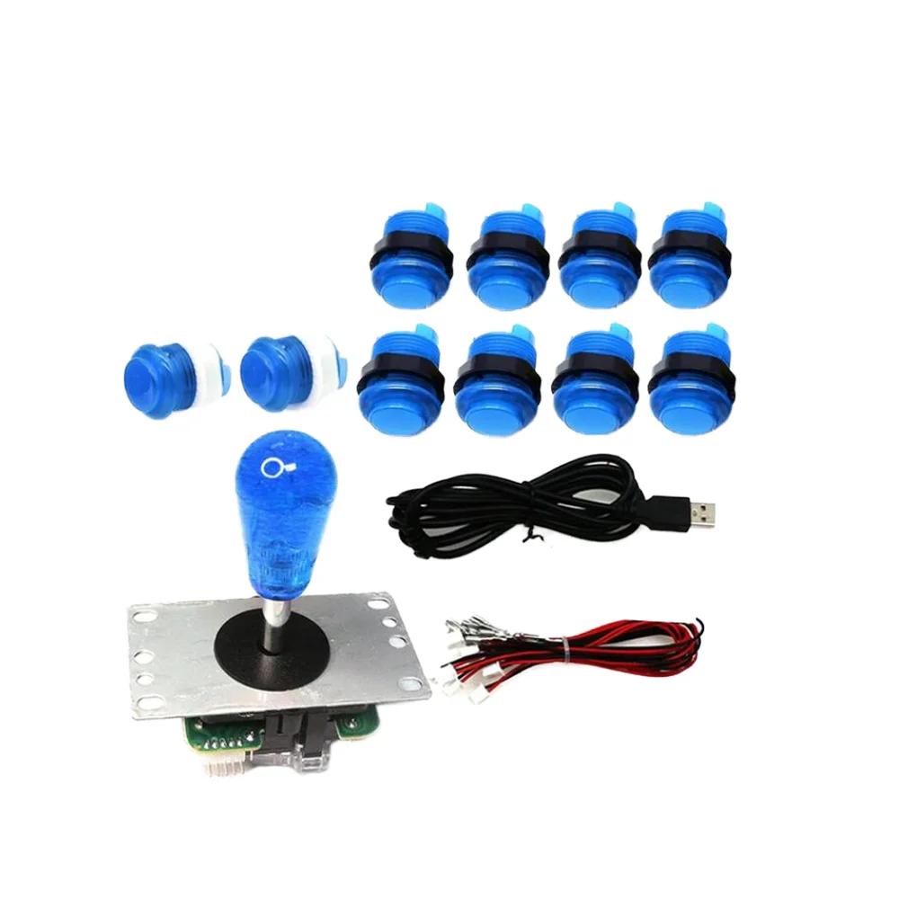 XW-4 Zero Delay USB Arcade Stick and LED Button Kit