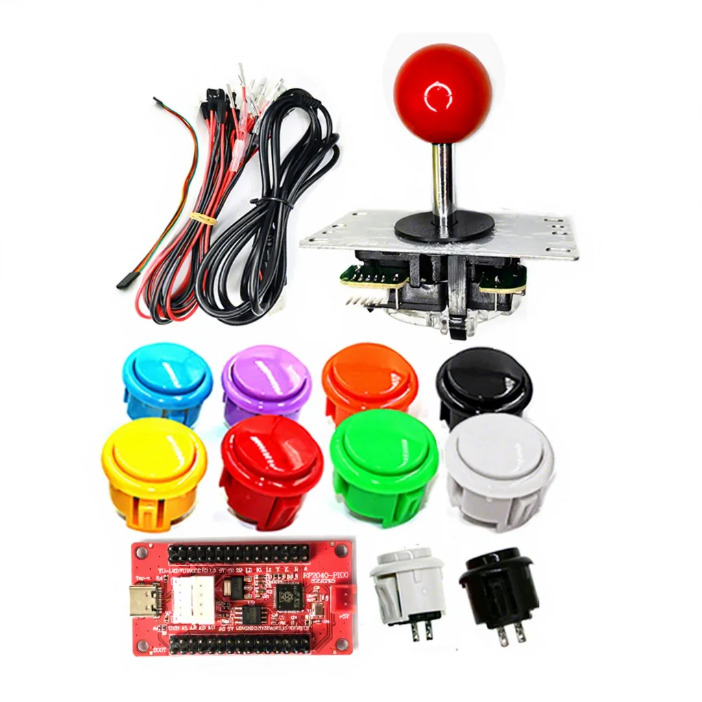Pico Board Arcade Joystick DIY Kit for PC and PS4