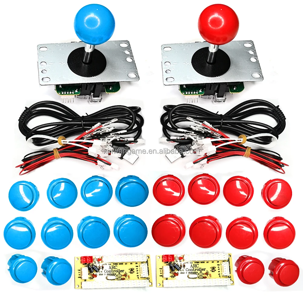 ARC-01 2-Player Sanwa-Style USB Controller Kit - Image 2