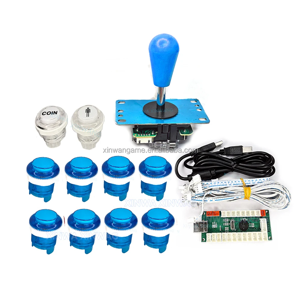 Sanwa-Style 5V LED Arcade Kit for PC and Raspberry Pi - Image 2