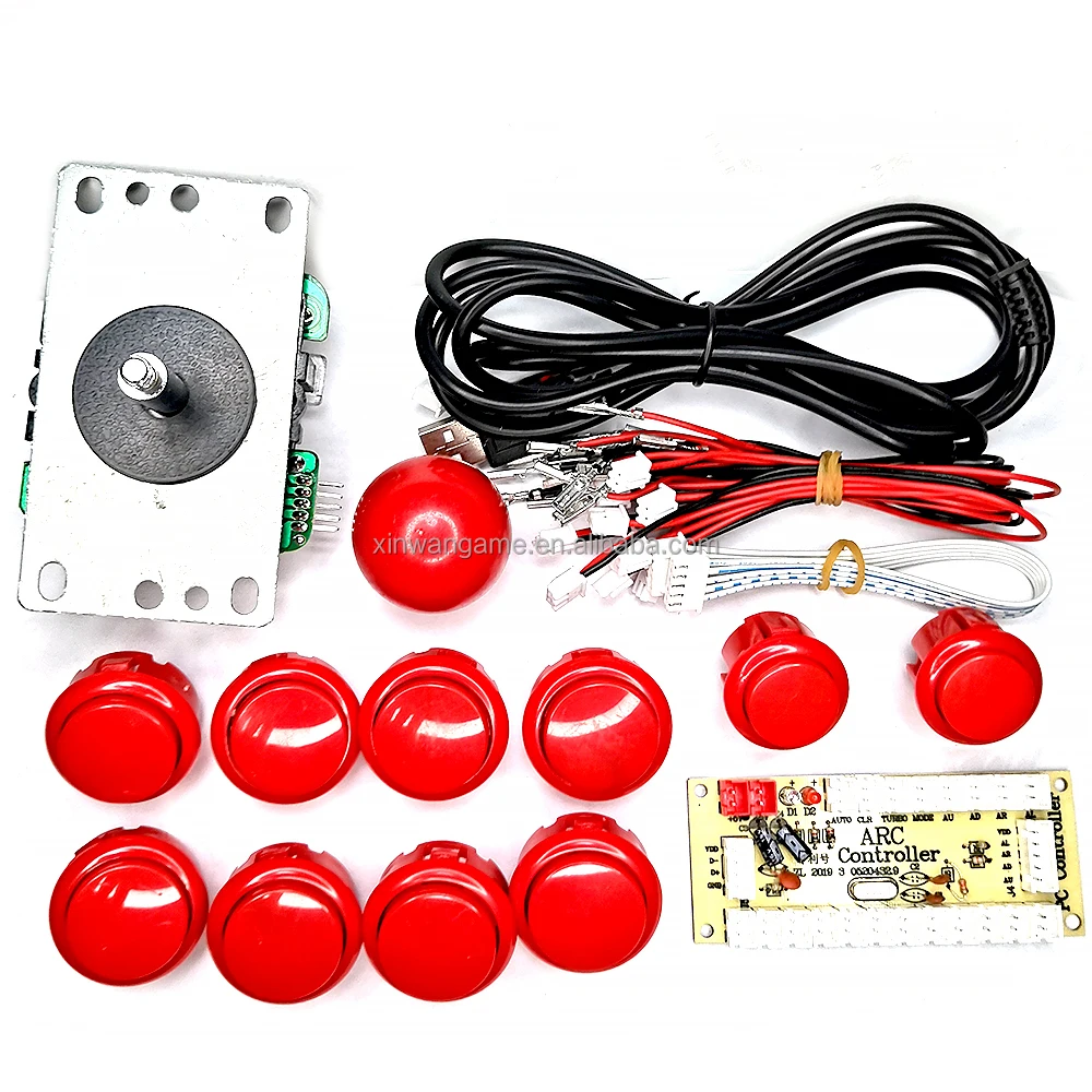ARC-01 2-Player Sanwa-Style USB Controller Kit - Image 4