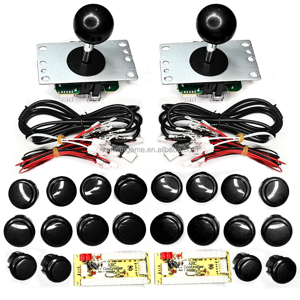 ARC-01 2-Player Sanwa-Style USB Controller Kit