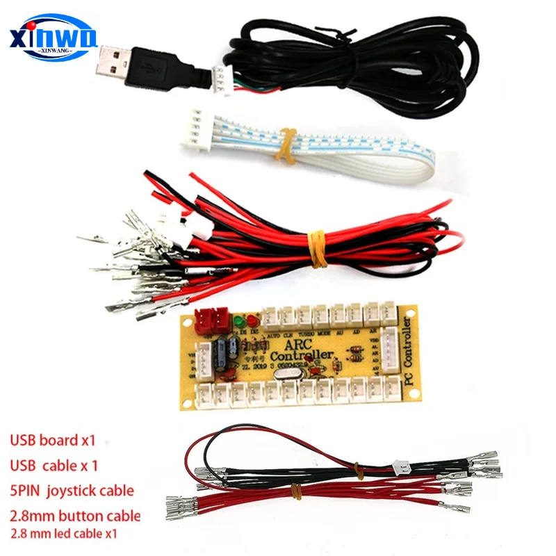 XW-47 1-Player 5V LED Arcade Joystick Kit - Image 6
