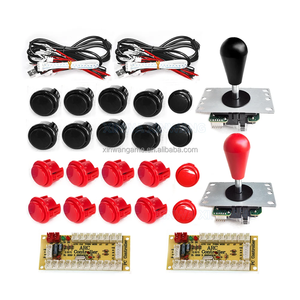 ARC-01 Dual 5-Pin LED Joystick USB Arcade Kit - Image 2