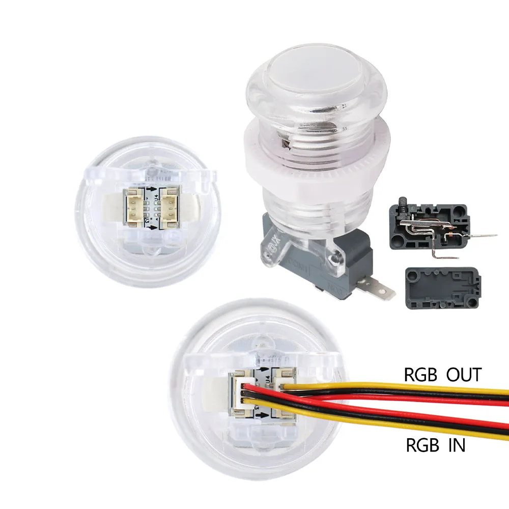 Pico 2040 RGB Arcade Kit with Joystick and Buttons - Image 6