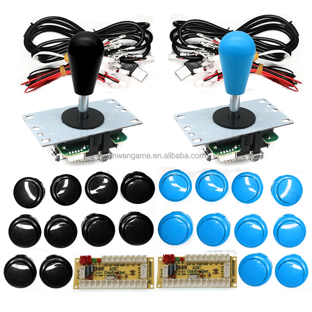 ARC-01 Dual Sanwa-Style Joystick and Button Kit - Image 4