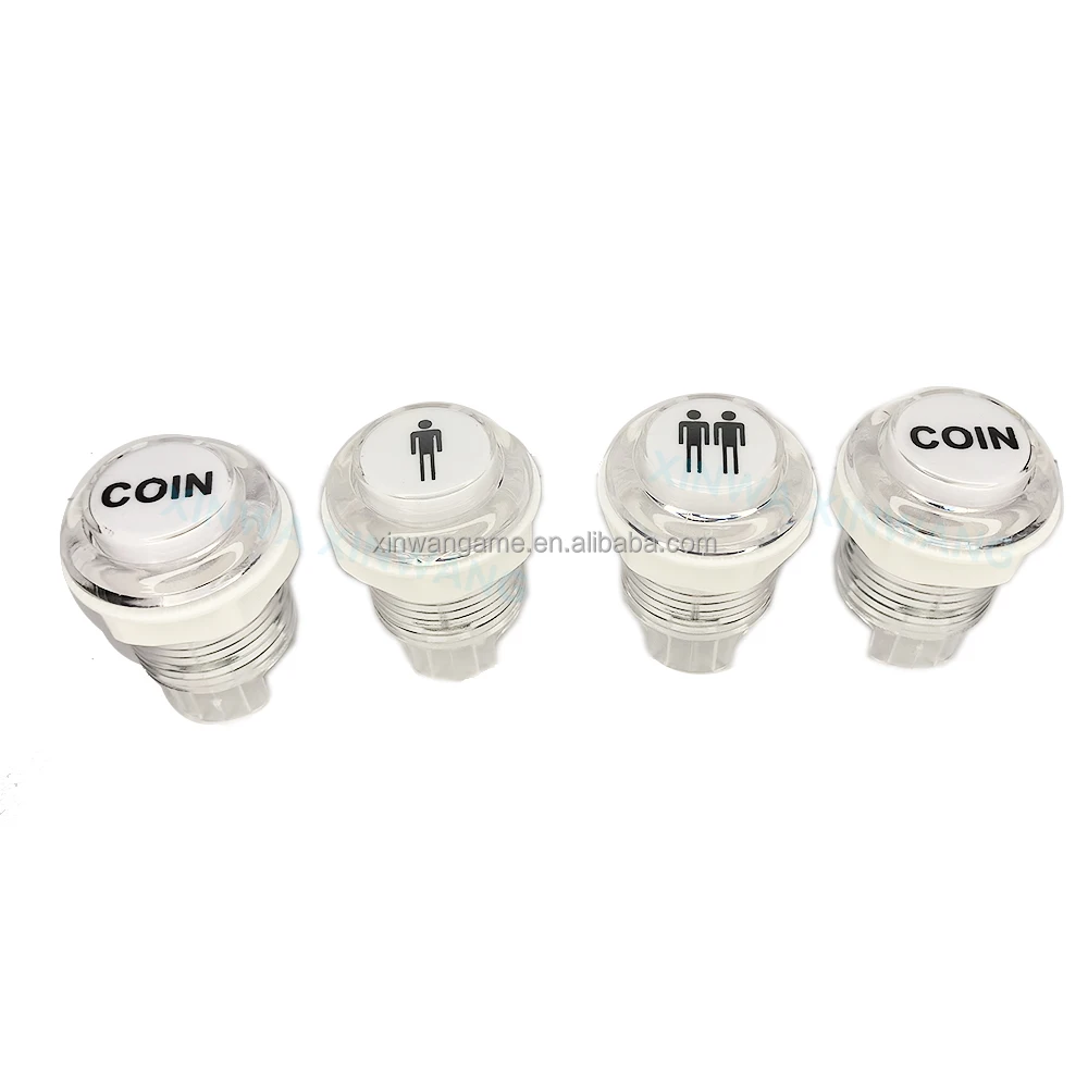 2-Player Clear LED Arcade Joystick Kit for PC - Image 5