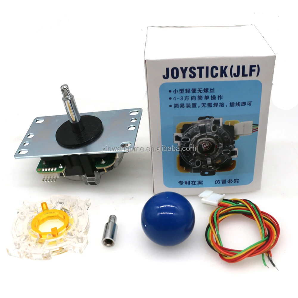 Original Sanwa JLF 8YT 8-Way Arcade Joystick DIY Kit - Image 5