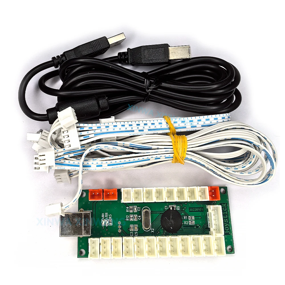 Wired Sanwa-Style Arcade Kit with 5V LED Buttons - Image 3