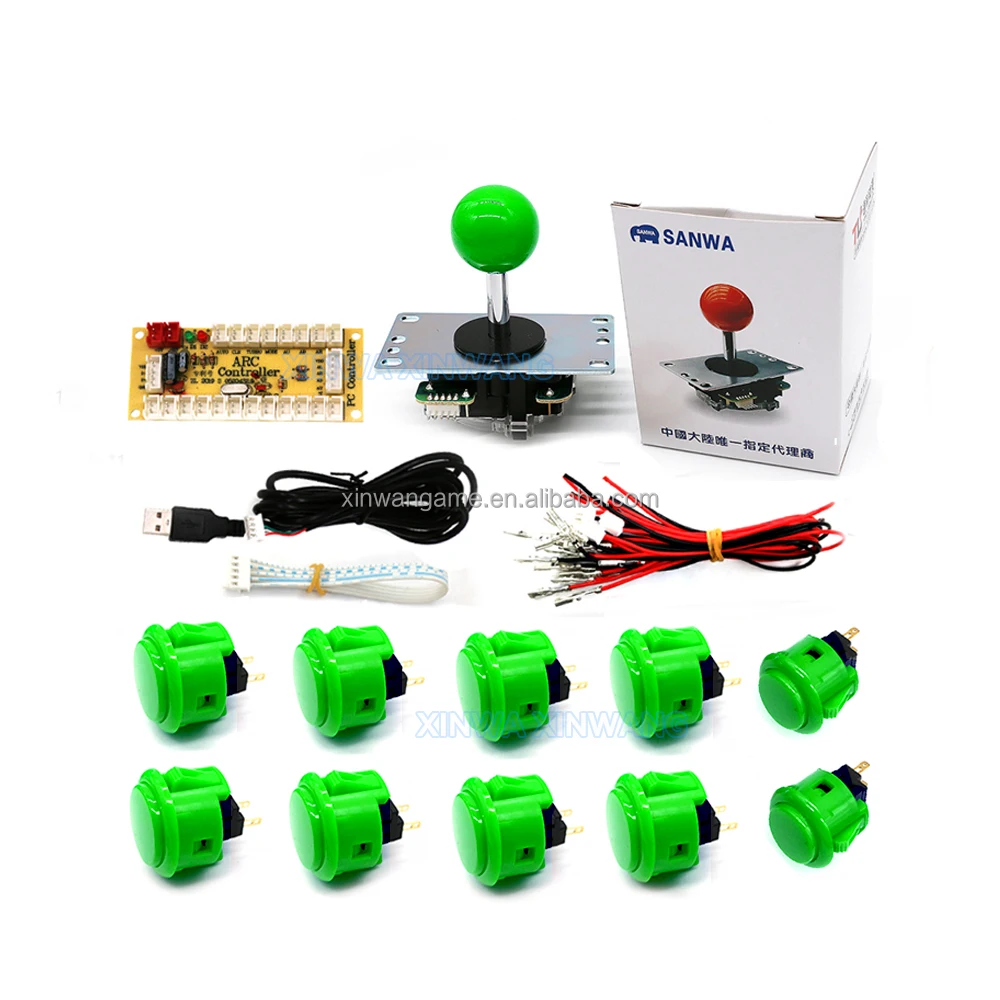 Original Sanwa OBSF-30 Arcade Button and Joystick Kit - Image 4