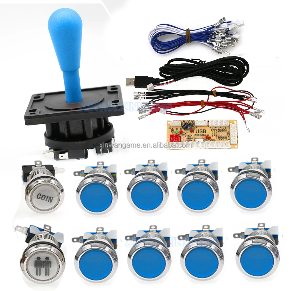 American-Style LED Arcade Kit with 1P and 2P Options - Image 4