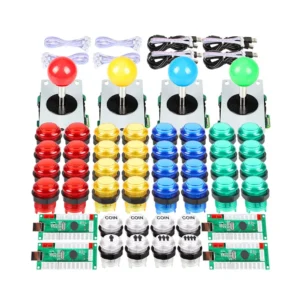 1-4 Player USB Arcade Joystick DIY Kit