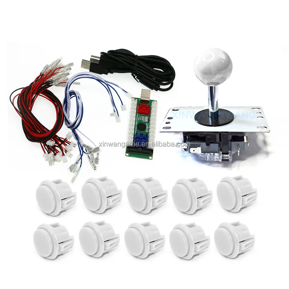 CY1124 USB Keyboard Encoder Arcade Kit with 30mm Buttons - Image 3