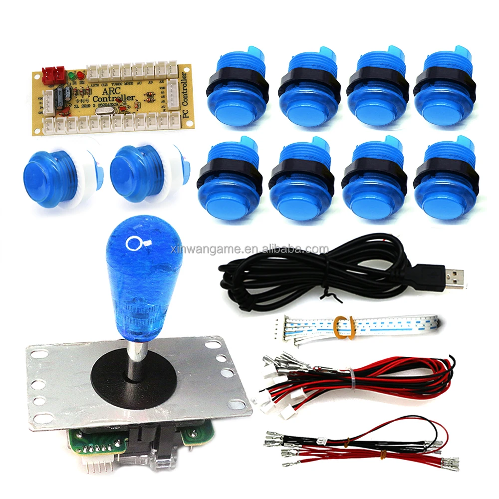 XW-4 8-Way LED Arcade Joystick DIY Kit