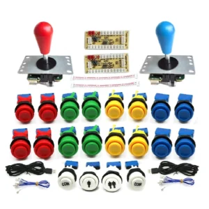 2-Player Turbo Arcade Joystick and USB Encoder Kit