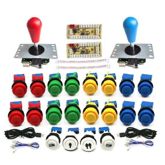 2-Player Turbo Arcade Joystick and USB Encoder Kit