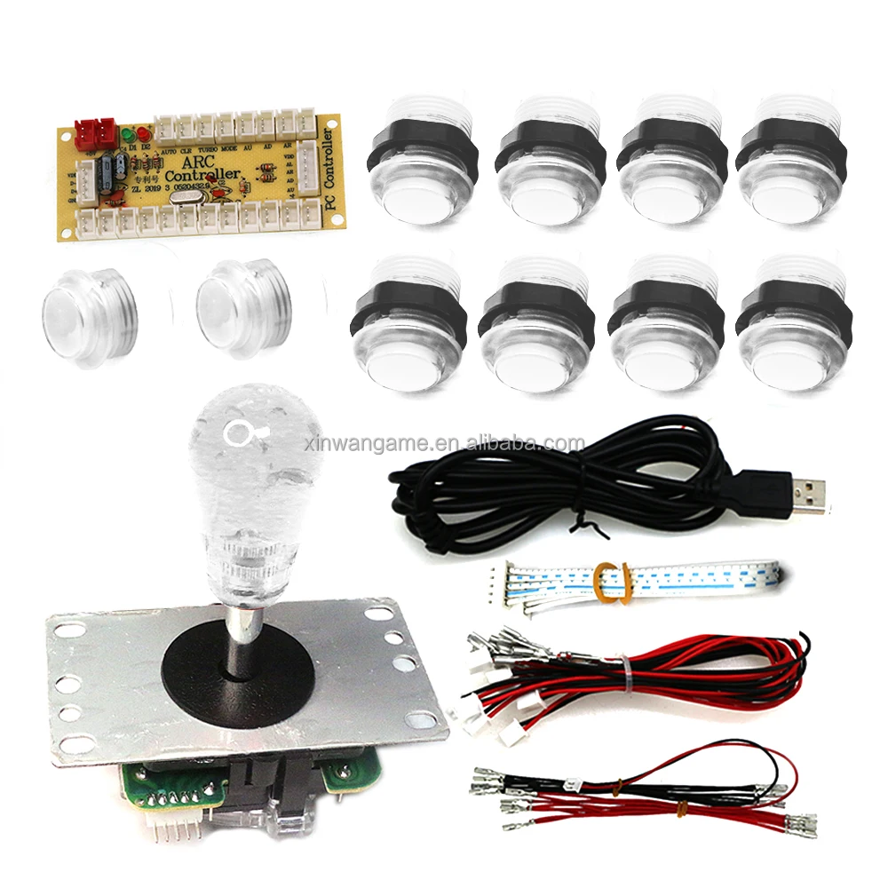 XW-4 Zero Delay USB Arcade Stick and LED Button Kit - Image 4