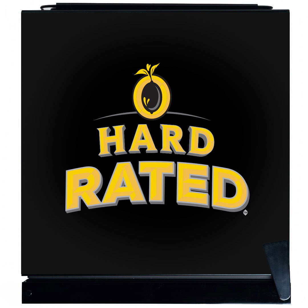 hard rated Hard Rated Branded Glass Door Bar Fridge With Cool Frosted Door Logo - Model SC70-B-HR | Retrocade - Image 9