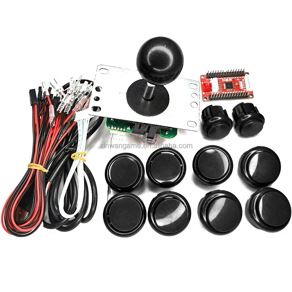 XW2022 Sanwa-Style USB Arcade Kit for PC and PS3