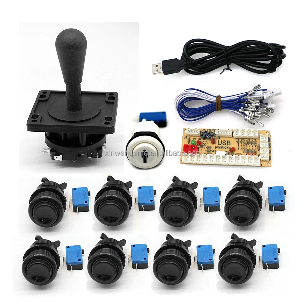 CY822A American-Style Arcade Joystick and Button Kit - Image 3