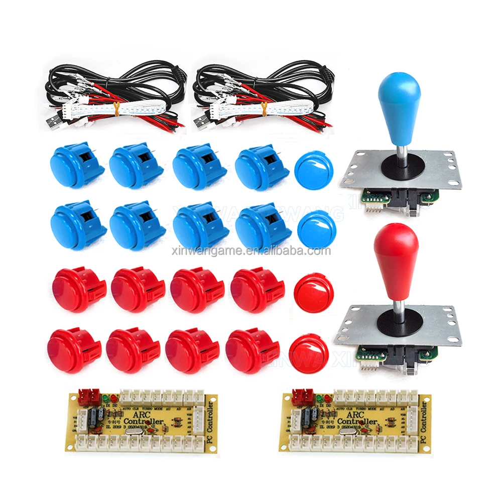 ARC-01 Dual 5-Pin LED Joystick USB Arcade Kit - Image 3