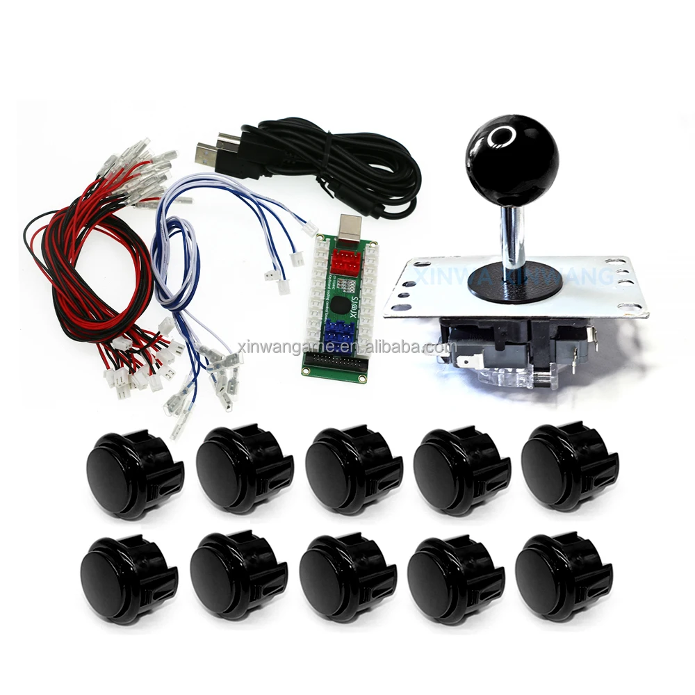 CY1124 USB Keyboard Encoder Arcade Kit with 30mm Buttons - Image 4