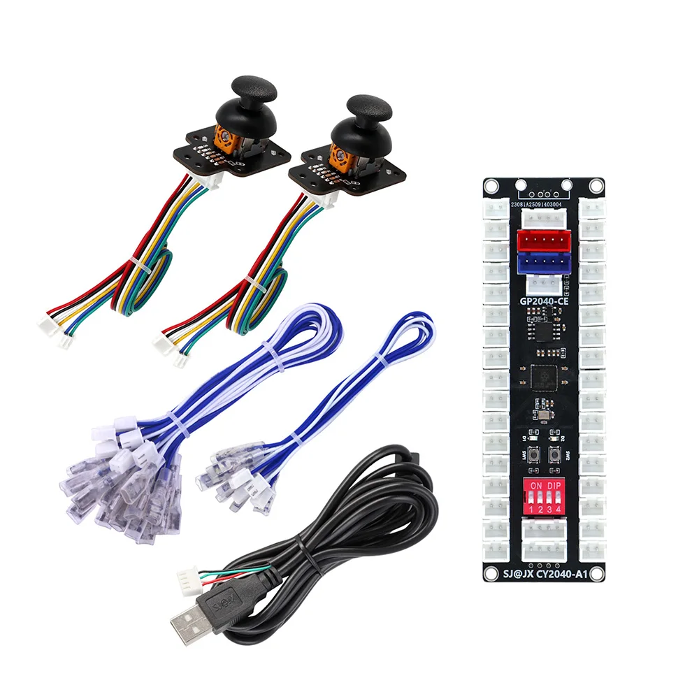 Pico 2040 USB Arcade Board Kit with Analog Joystick - Image 3