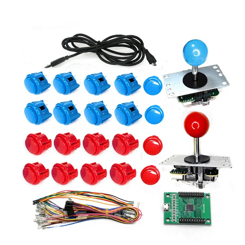 Xinmotek Dual Joystick USB Arcade Controller Kit