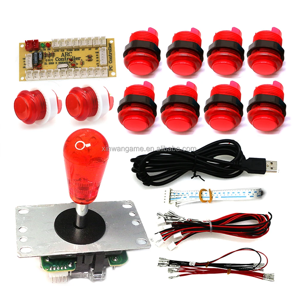 XW-47 LED Arcade Joystick Kit with USB Encoder - Image 2