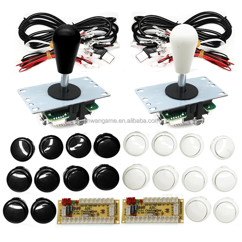 ARC-01 Dual Sanwa-Style Joystick and Button Kit - Image 3