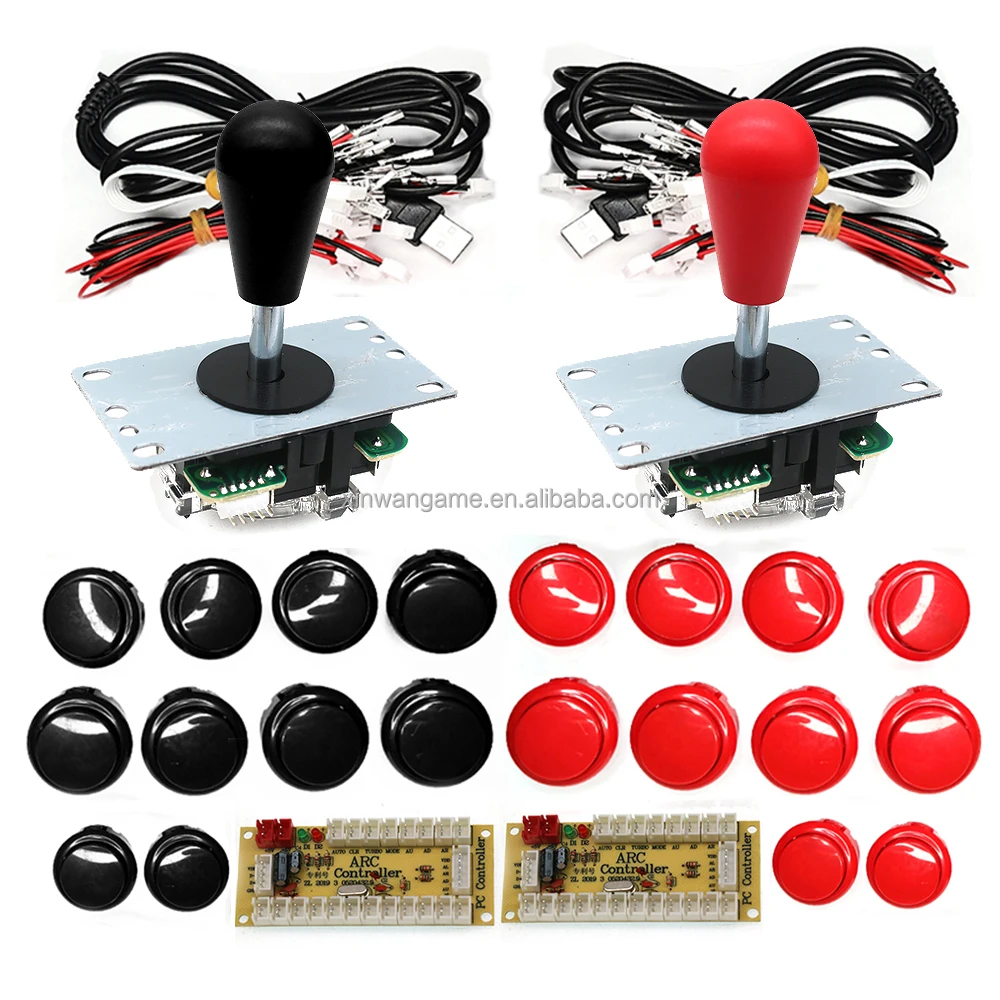 ARC-01 Dual Sanwa-Style Joystick and Button Kit - Image 2