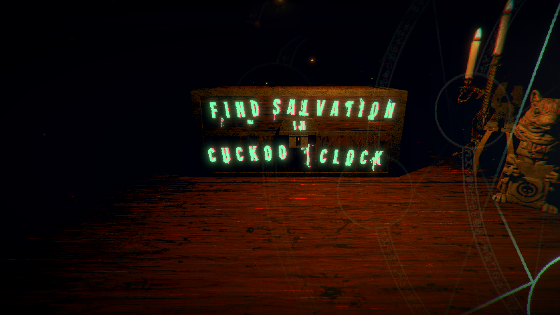 The clock puzzle solution in Inscryption