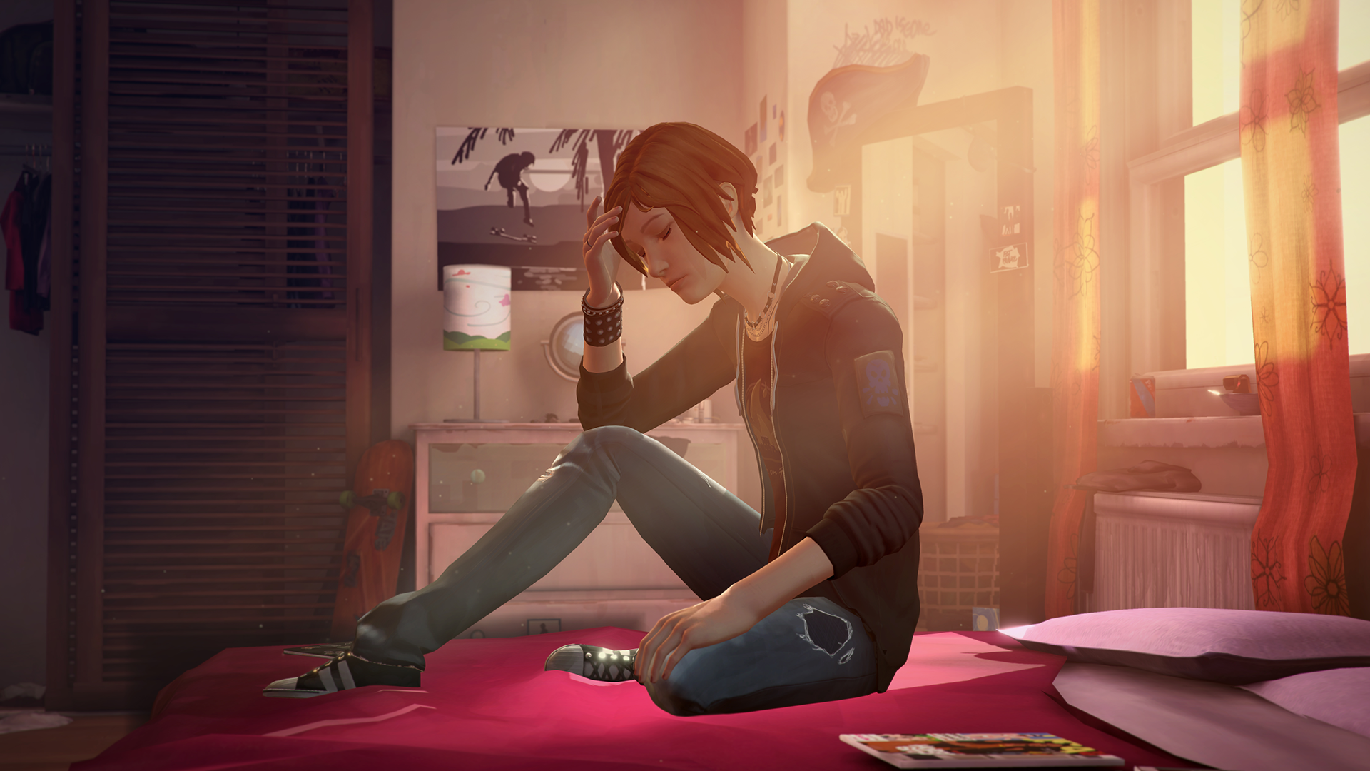 Life is Strange: Before the Storm - Chloe in bedroom