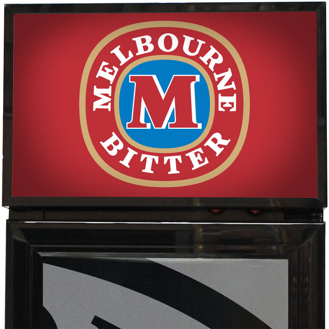melbourne bitter Melbourne Bitter Branded Skinny Upright Bar Fridge - Model SS-P160-MB | Retrocade - Image 8